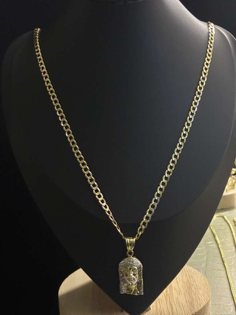 CHAIN CARA CRISTO 10K