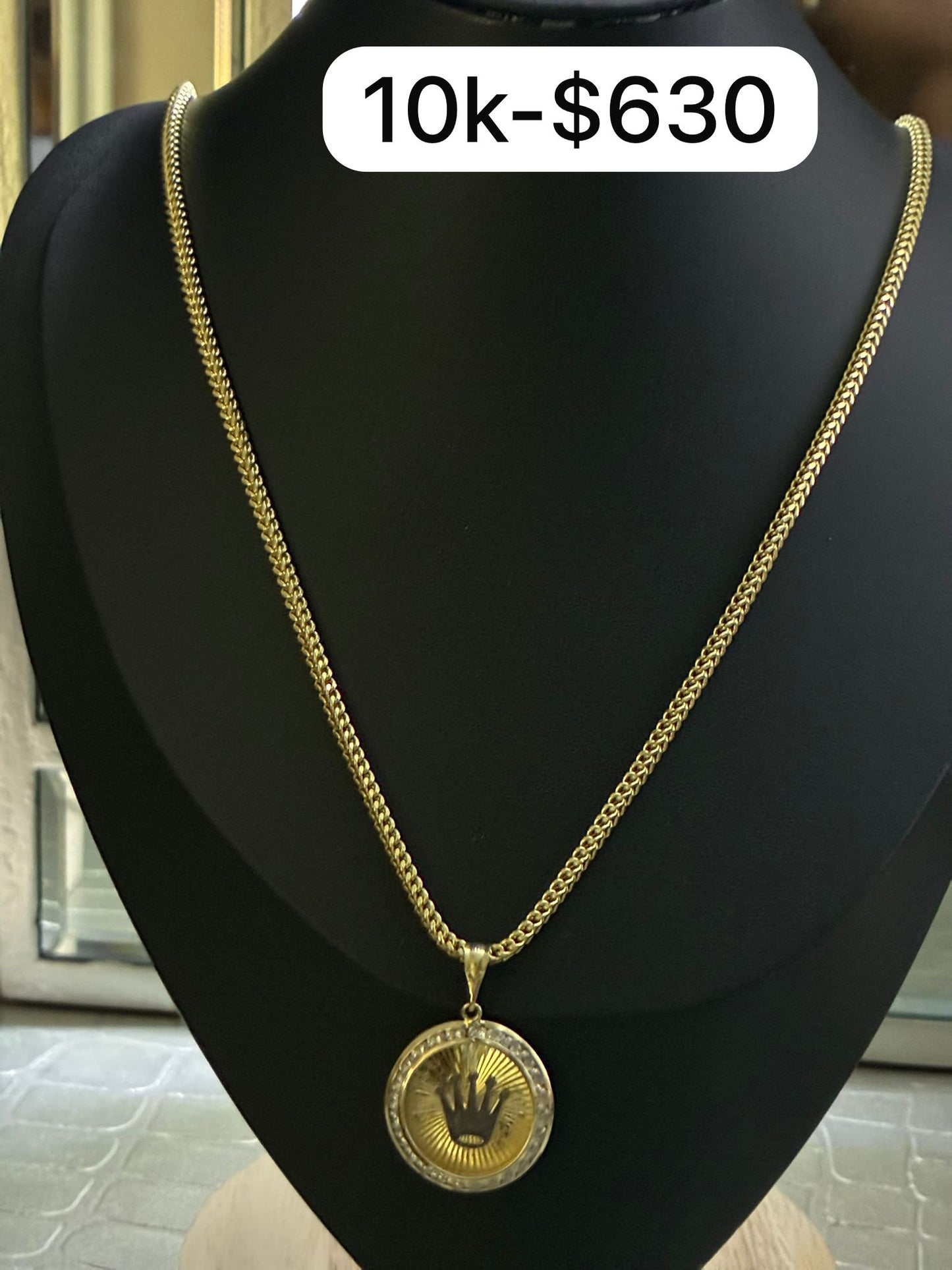 Rolex logo chain