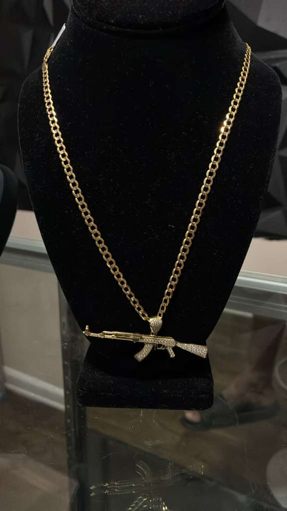 AK 47 Gold Chain 10K