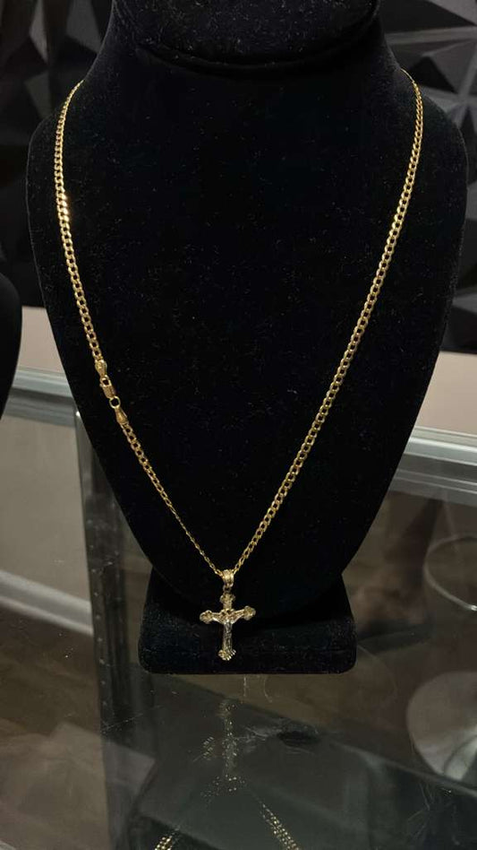Gold Chain Virgen 10k