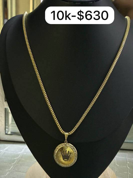 Rolex logo chain