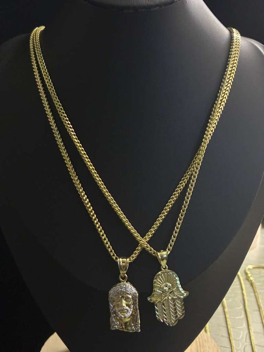 CHAIN MANO DE FATIMA 10K