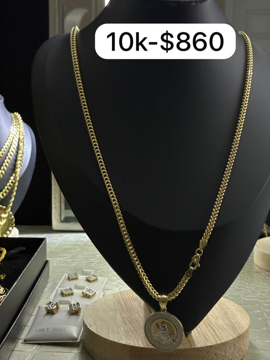 Free Mason 10K Chain